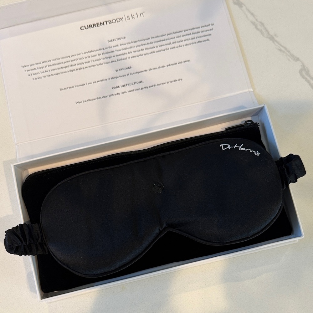 Dr. Harris Black Sleep Mask